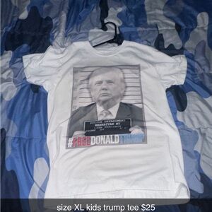 White Graphic Kids T-Shirt